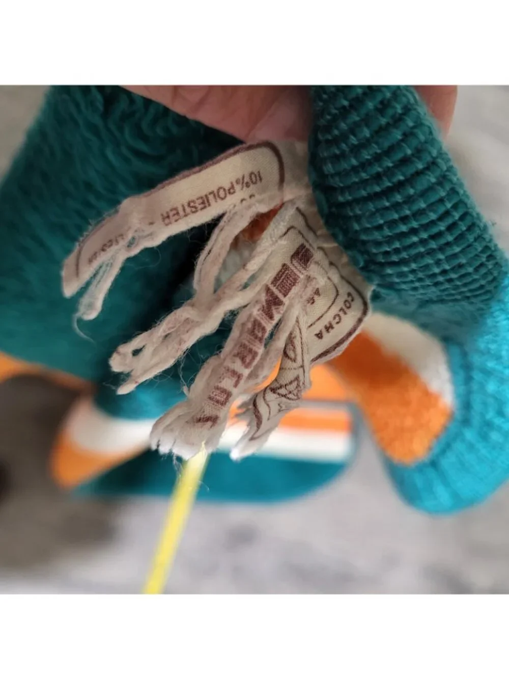 Vintage San Marcos Miami Dolphins Retro 80s Fleece NFL Stadium Throw Blanket